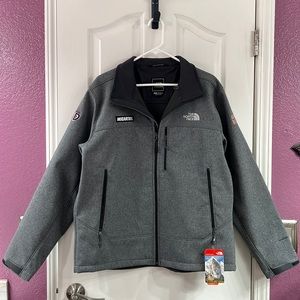North face zip up jacket